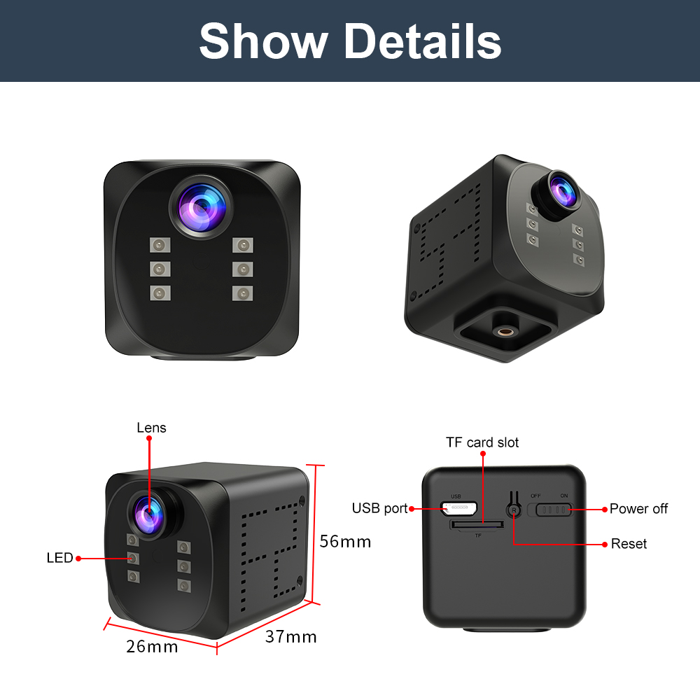 WD19 1080P WIFI Camera IPC Indoor